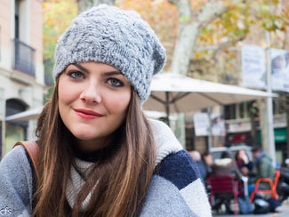 attractive woman wearing beanie