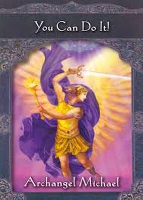archangel michael you can do it oracle card