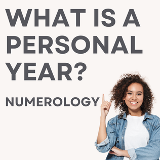 what is a personal year in numerology