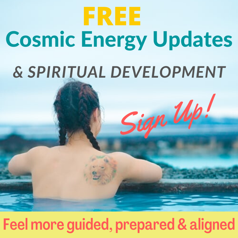 Get High Vibe Cosmic Energy Updates to Feel Aligned, Connected & Prepared - Sign Up