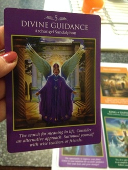 divine guidance angel card