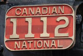 Number 1112 on number plate