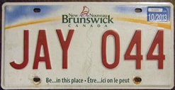 number 44 on a number plate sign