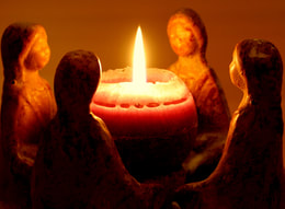 candle sculpture