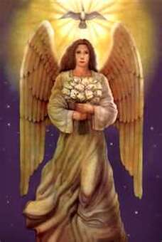 archangel gabriel light and dove