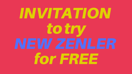 invitation to try new zenler free