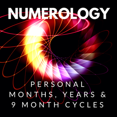 numerology months, years and 9 year cycles
