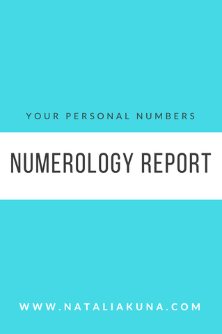 Numerology Services by Natalia Kuna - Forecast Reports
