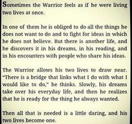 warrior of the light by paulo coelho book excerpt