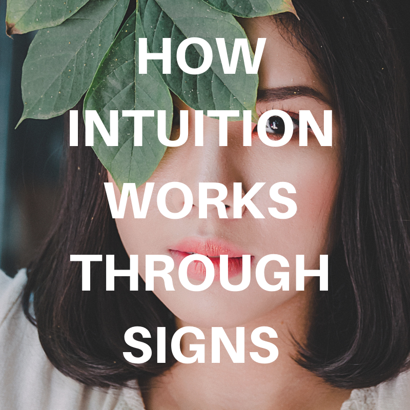 how intuition works through signs