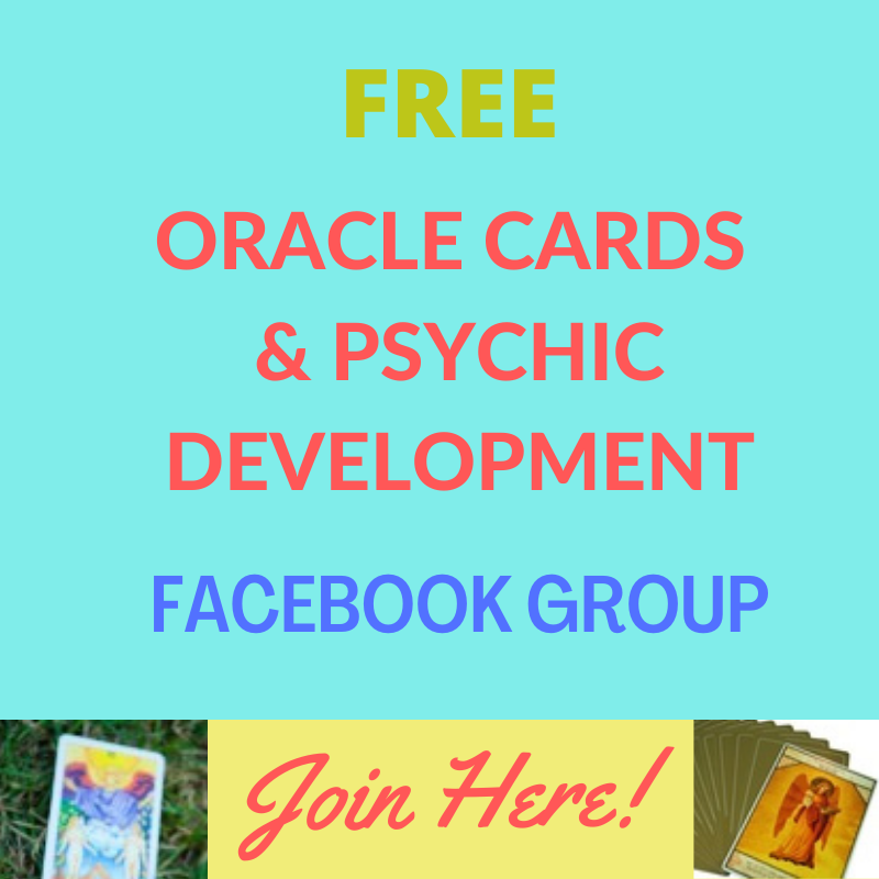 free oracle cards and psychic development facebook group