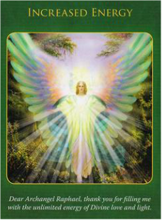 archangel raphael oracle card