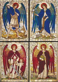 the 4 archangels michael, raphael, gabriel, uriel