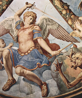 archangel michael painting