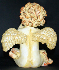 back of angel statuePicture