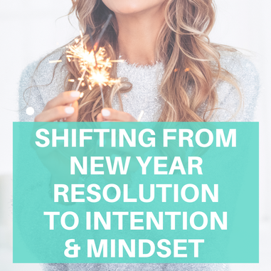 Shifting from New Year Resolution to Intention and Mindset article